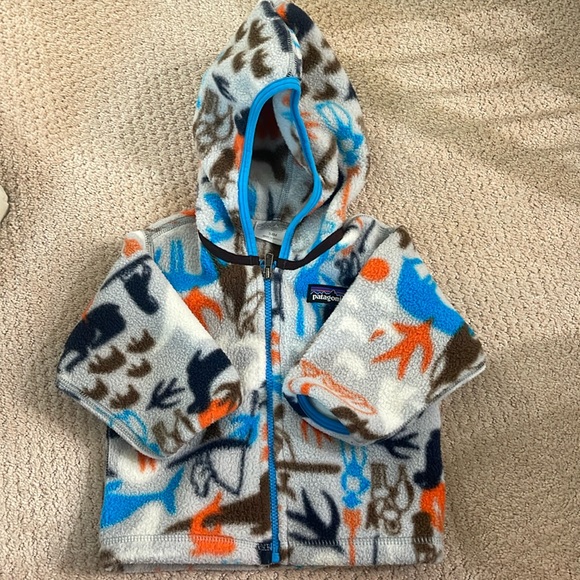 Patagonia Infant fleece jacket 3-6 months - Picture 1 of 2
